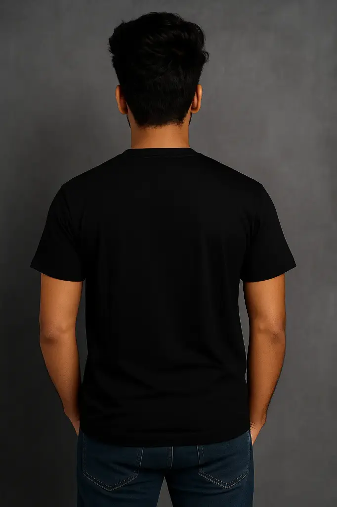 PLAIN BLACK  BACKSIDE REGULAR COTTON 40 SIZE.webp